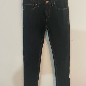 Levi's Dark Indigo Skinny Jeans with Contrast Stitching